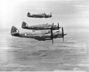 3 Beaufighters In Formation