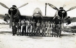31 Squadron Beaufighter And Crew Noemfoor Isle