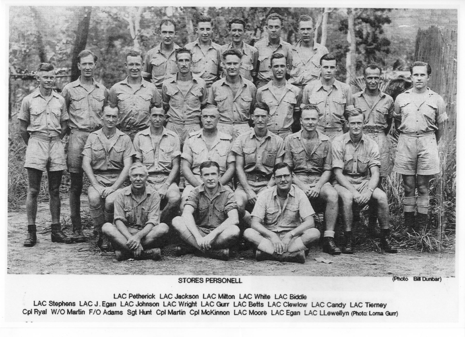 31 Sqn Stores Personnel Circa 1943