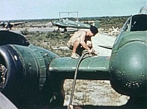 RAAF DAP Beaufighter Mk21 Refuelling At Strip Maybe Labuan Is Borneo Ca 45